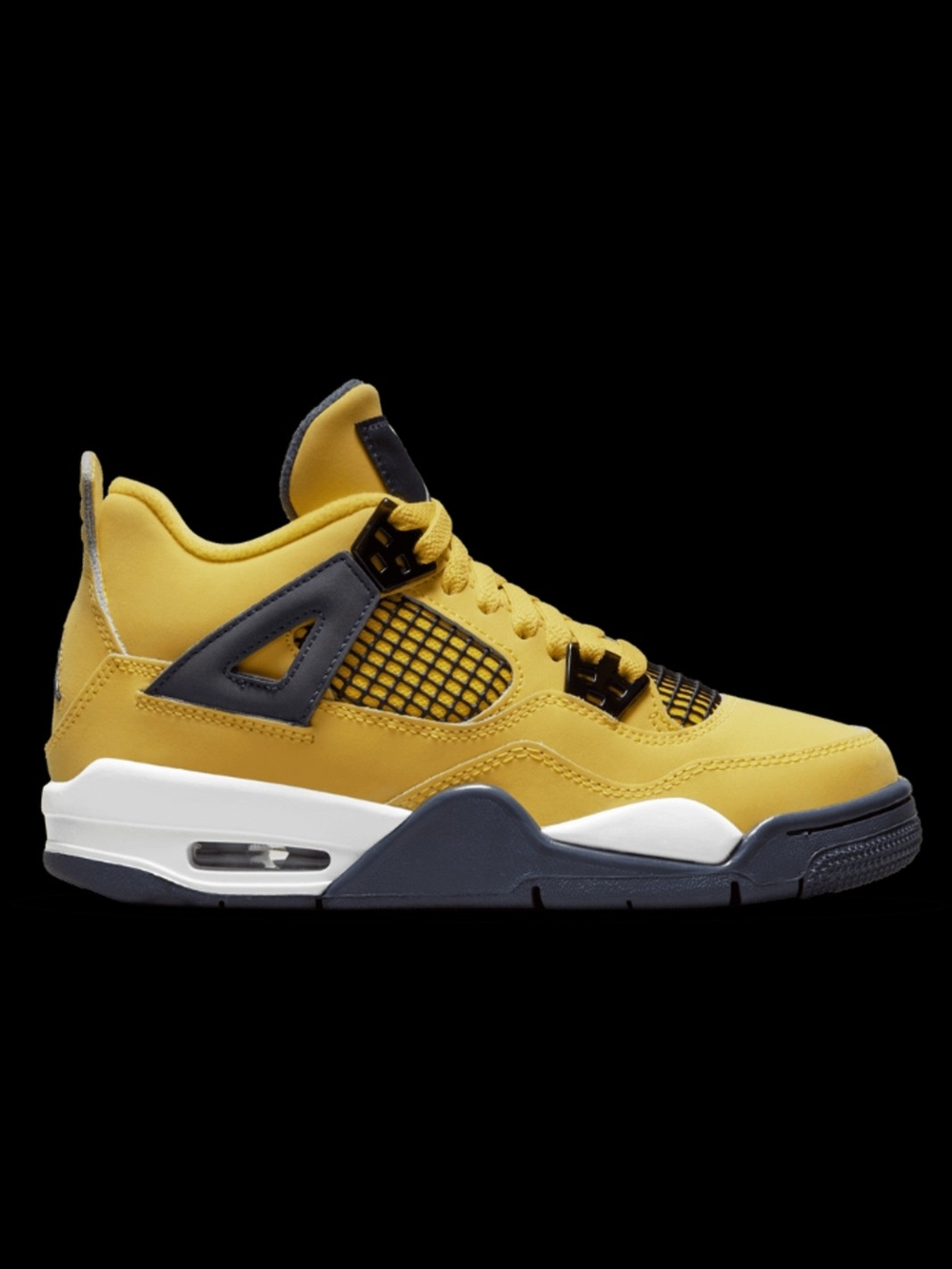 Air Jordan 4 Retro “Lightning” (2021) GS, style 408452-700